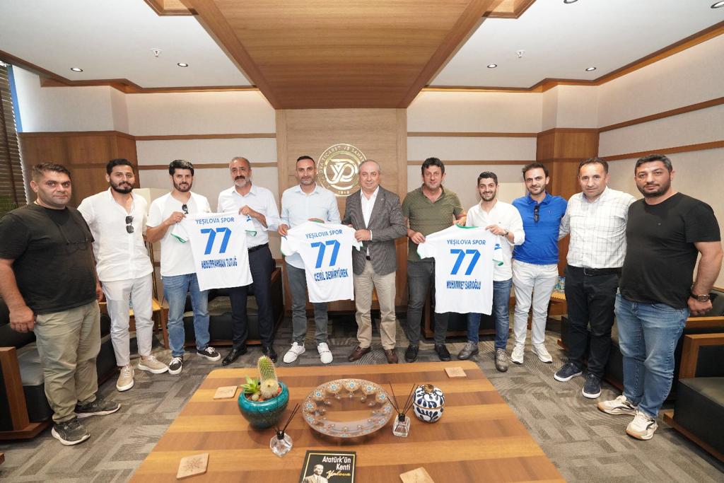 YALOVA YEŞİLOVA SPOR KULÜBÜ, YTSO’YU ZİYARET ETTİ