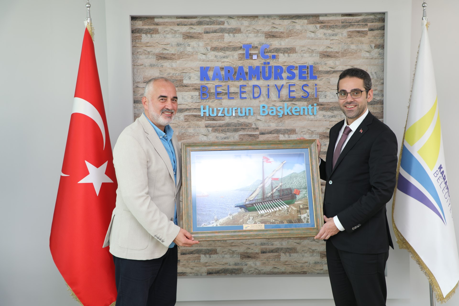 DIŞİŞLERİ BAKAN YARDIMCISI SERİM, BAŞKAN YILDIRIM’I ZİYARET ETTİ