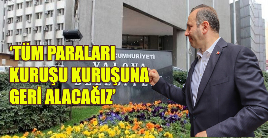 BAŞKAN TUTUK DÜĞMEYE BASTI, 6 MİLYON TL KASAYA GERİ GELDİ!