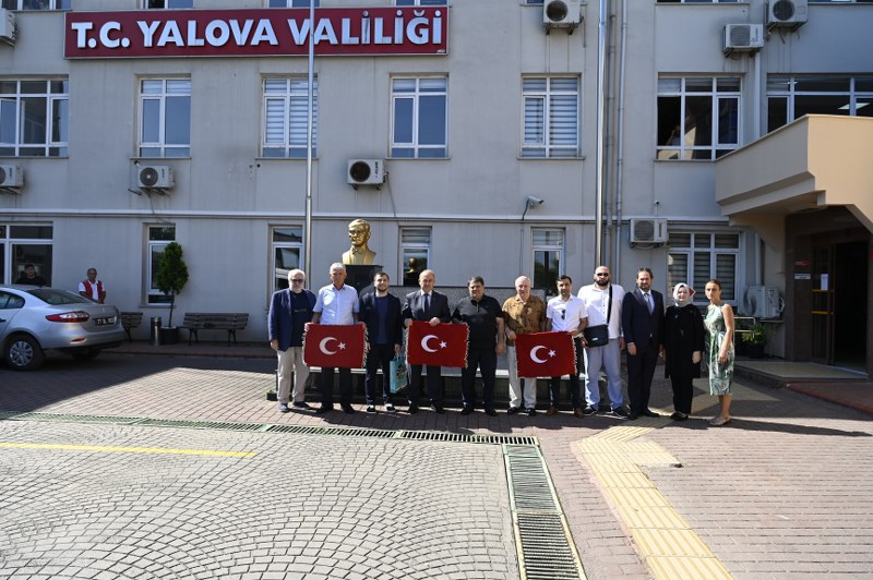 KAFKASYA’DAN YALOVA VALİSİNE ZİYARET