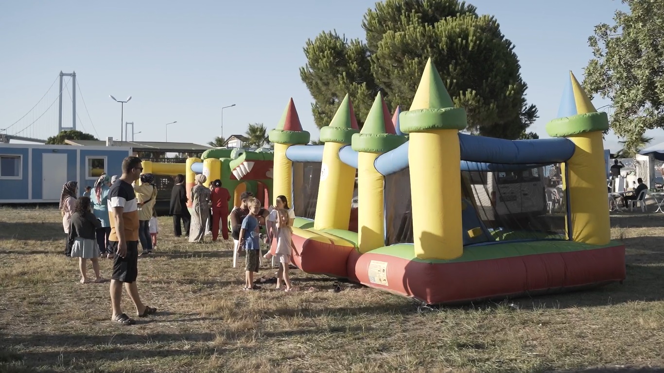 ÇOCUKLAR, SURVİVOR PARKURUNDA DOYASIYA EĞLENDİ