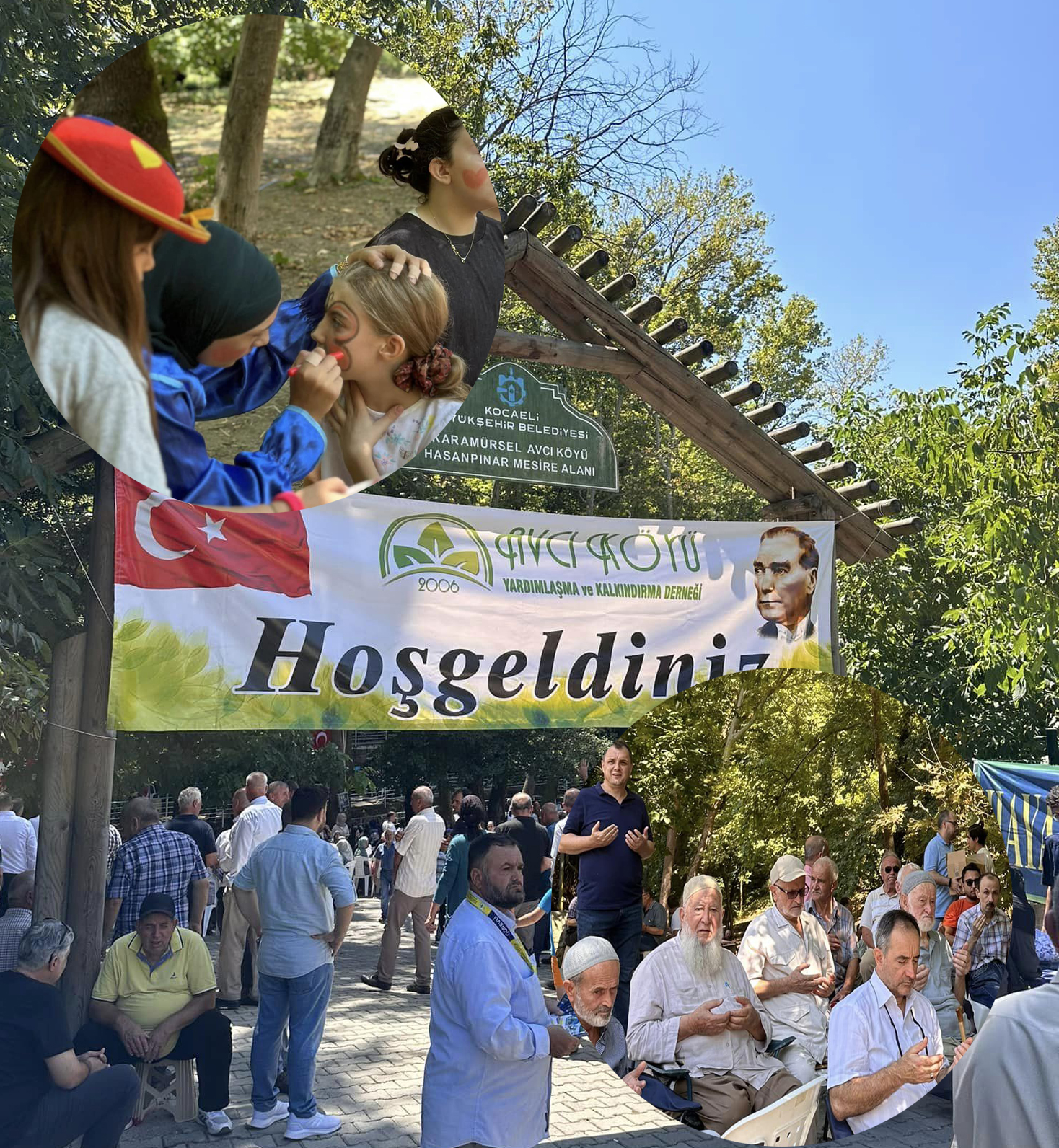 AVCI KÖYÜ YARDIMLAŞMA VE KALKINDIRMA DERNEĞİNİN DÜZENLEDİĞİ PİLAV GÜNÜNE 1600 KİŞİ KATILIM SAĞLADI