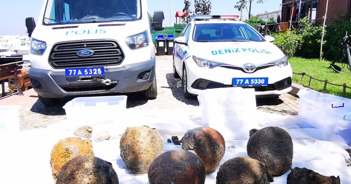 Yalova’da Denizden Resmen Tarih Fışkırdı