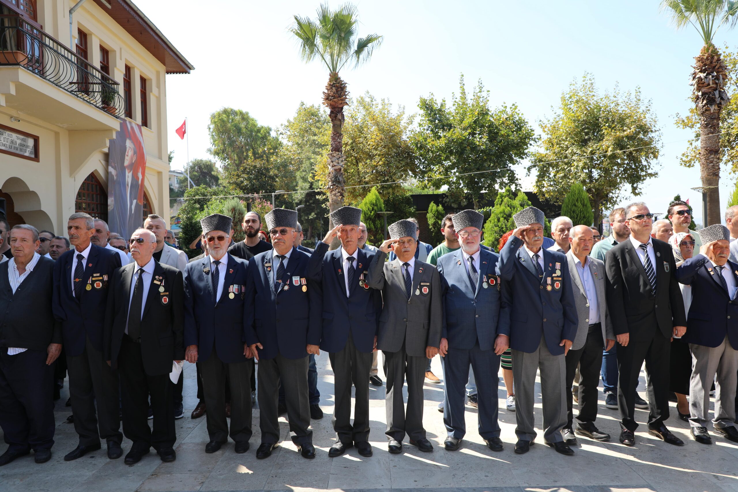 KARAMÜRSEL’DE, GAZİLER GÜNÜ TÖREN İLE ANILDI