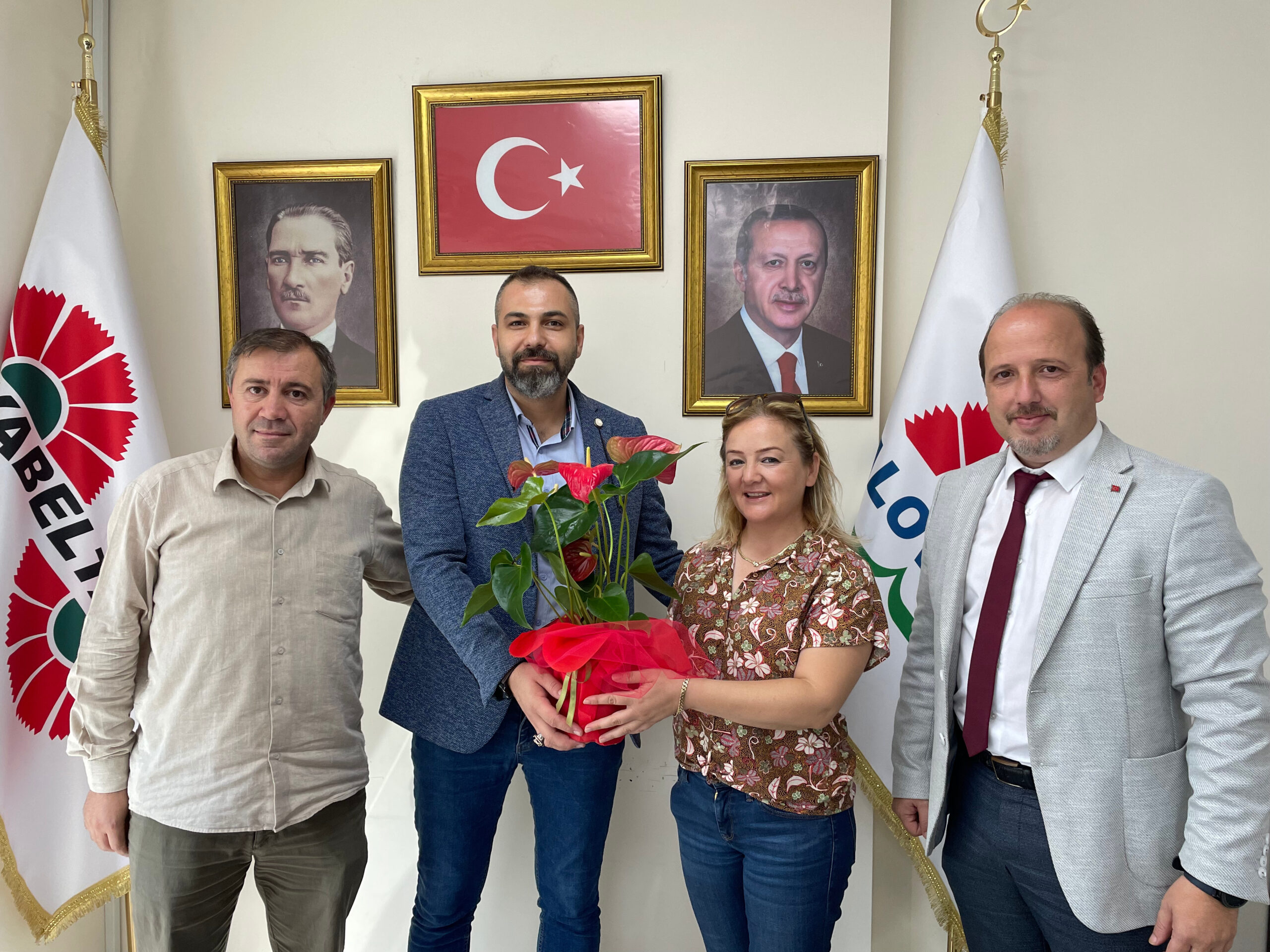 ışılak’ dan ilaslan’ a hayırlı olsun ziyareti