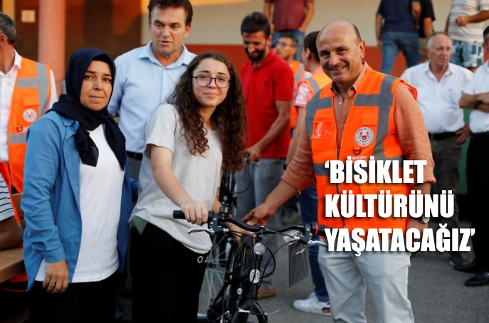 HERSEK SAHİLİ’NE KADAR BİSİKLET YOLU