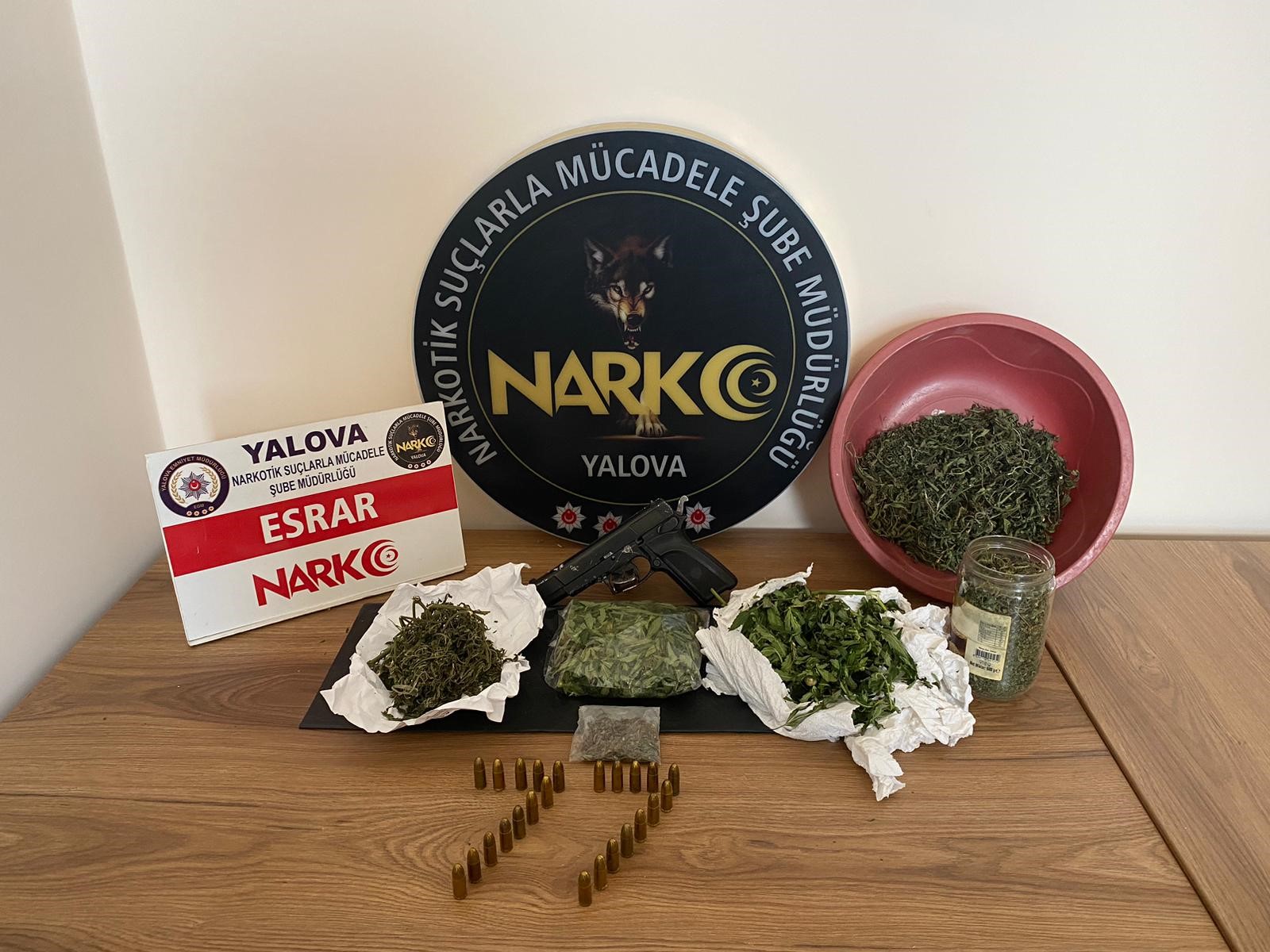 YALOVA’DA UYUŞTURUCUYA GEÇİT YOK