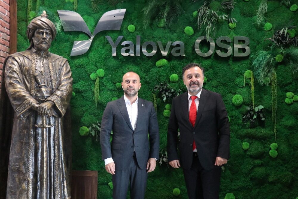 BAŞKAN GÜÇLÜ, YALOVA OSB’Yİ ZİYARET ETTİ