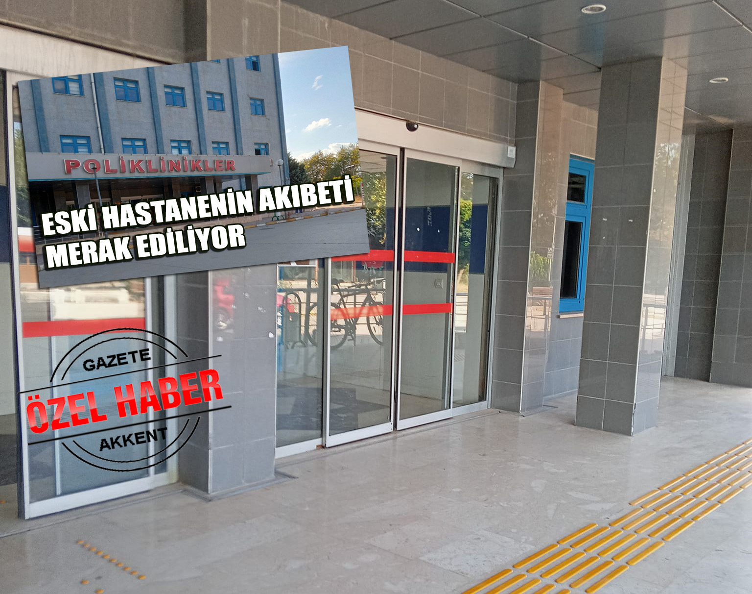 KAMUOYU MERAK EDİYOR.. ESKİ HASTANE NE OLACAK?’