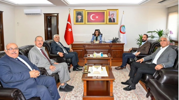 TERSANE GİRİŞİMCİLERİNDEN, VALİ KAYA’YA HAYIRLI OLSUN ZİYARETİ