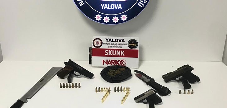 Yalova emniyetinden silah operasyonu