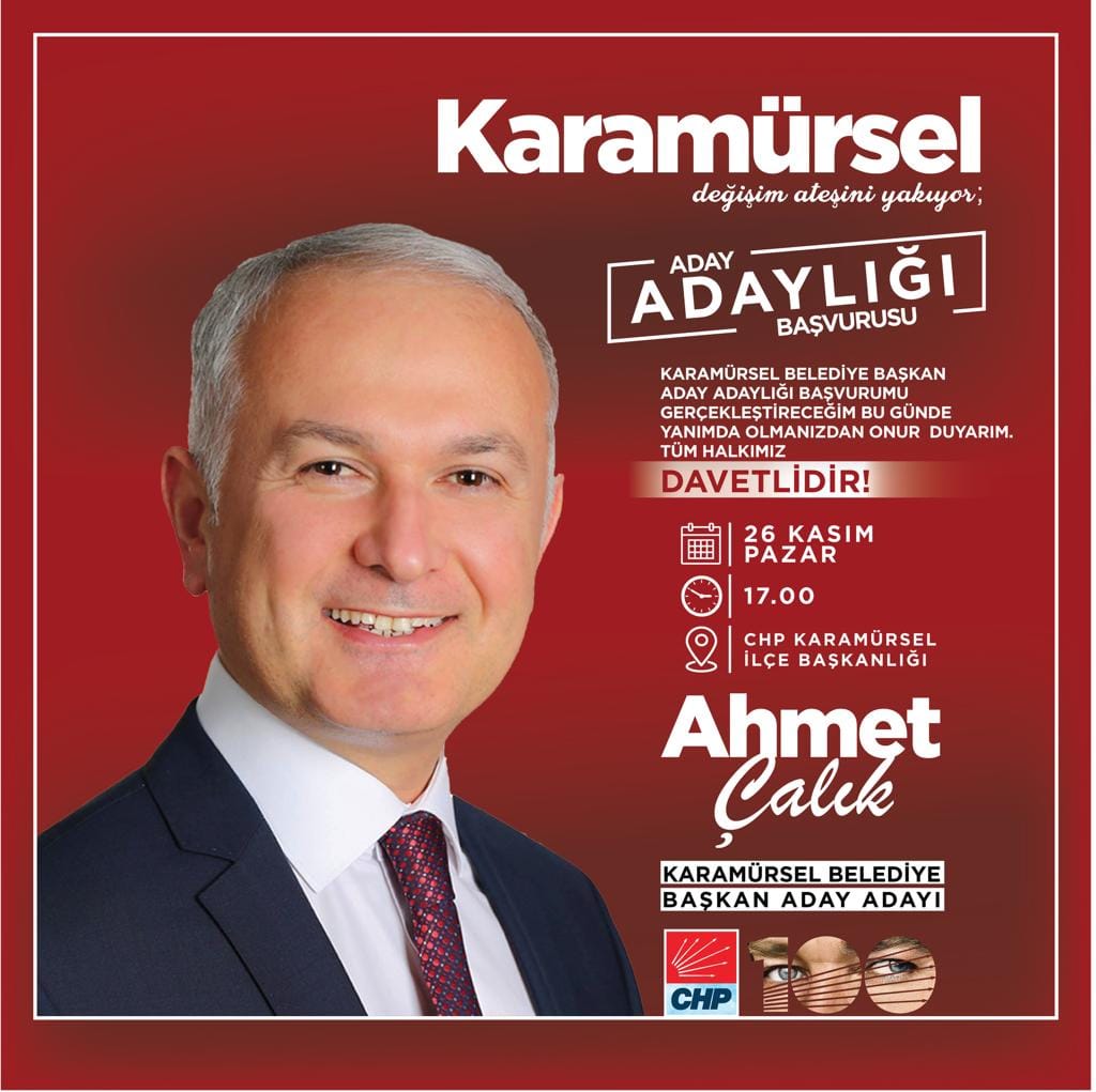 çalık, aday adaylığını açıklayacak