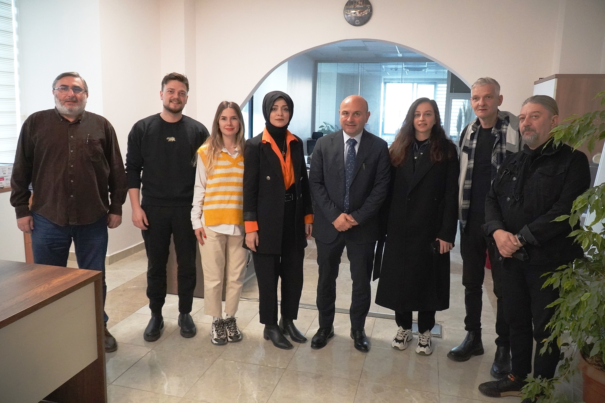 BAŞKAN ORAL, PERSONELİN YENİ YILINI KUTLADI