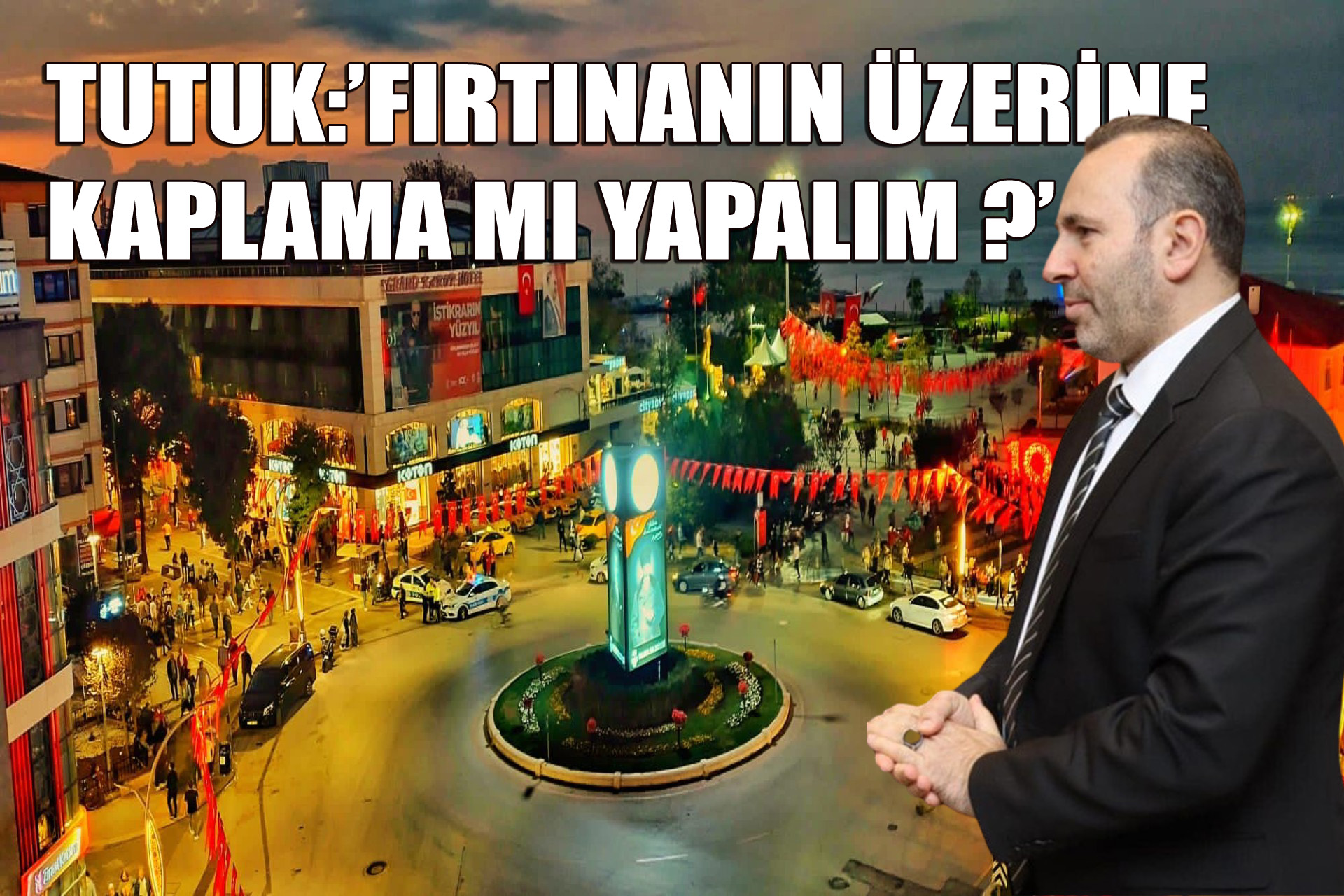 BAŞKAN TUTUK:‘HİZMET ÜRETTİK, PROJE ÜRETTİK’