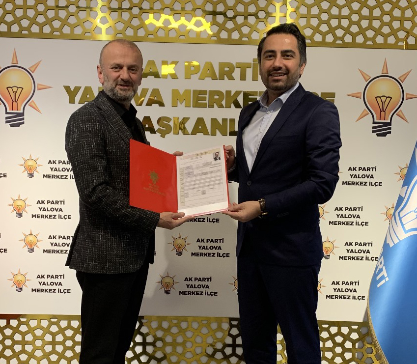 YALOVA’NIN TANINAN MİMARLARINDAN VEDAT YALÇIN, BELEDİYE MECLİS ÜYELİĞİ İÇİN BAŞVURUDA BULUNDU!