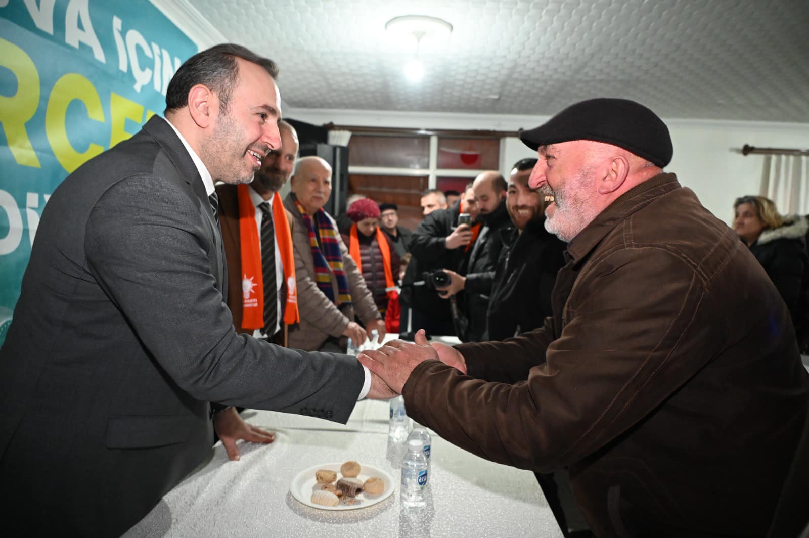 BAŞKAN TUTUK’A FEVZİÇAKMAK MAHALLESİNDEN TAM DESTEK