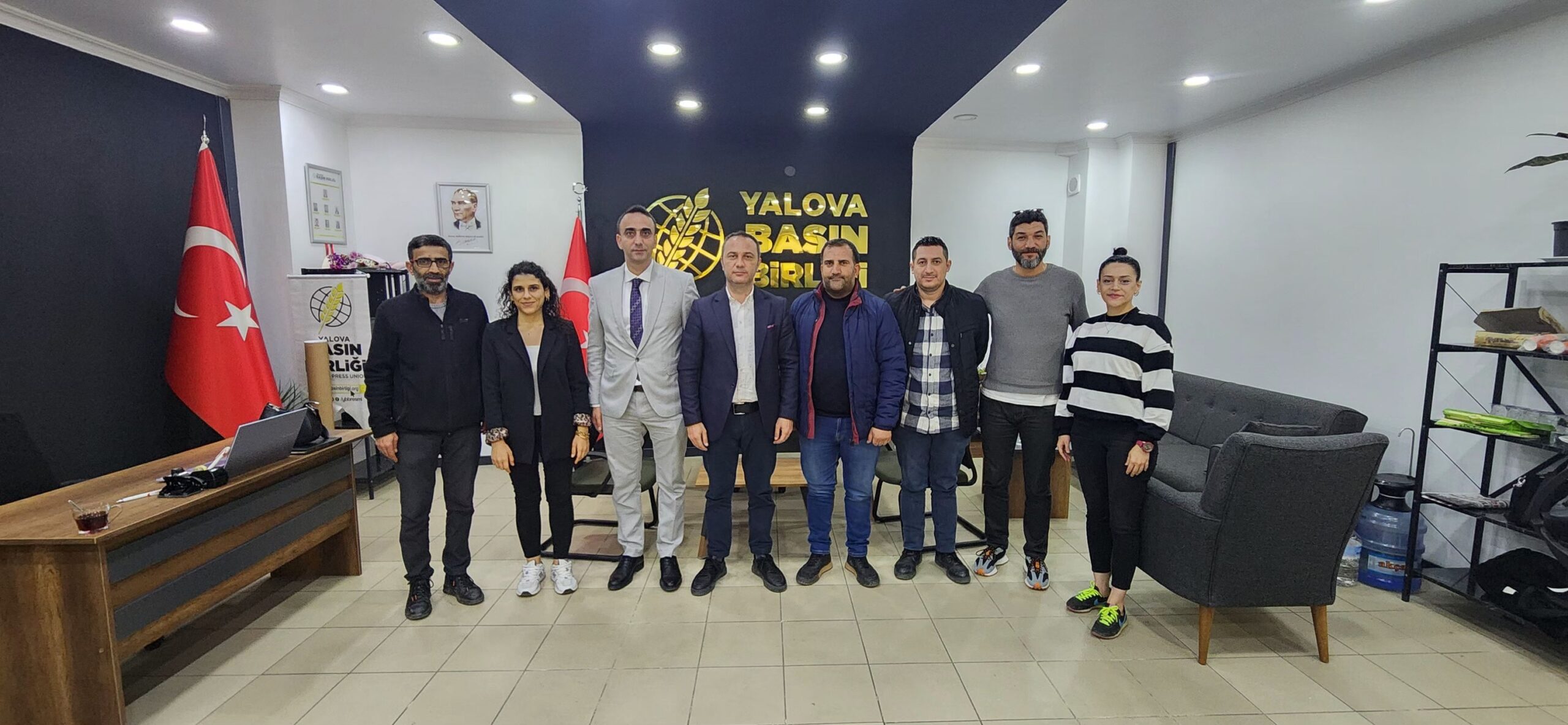 BAŞKAN ADAYI YURT VE BELDE BAŞKANI GEDİK, YBB’Yİ ZİYARET ETTİ