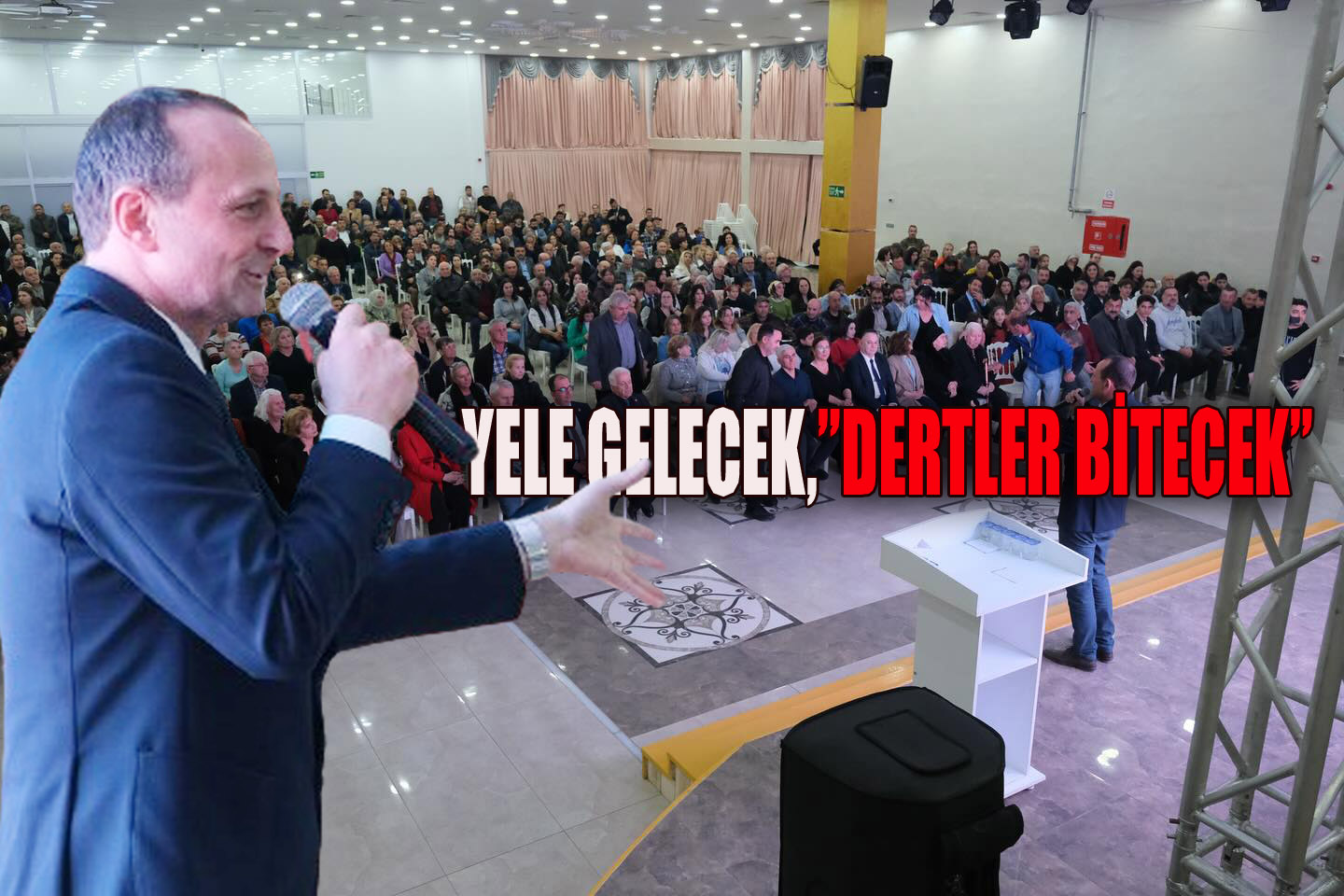 YELE:’ÇİFTLİKKÖY’DE BÜYÜK BİR DEĞİŞİMİN ATEŞİNİ BAŞLATACAĞIZ’