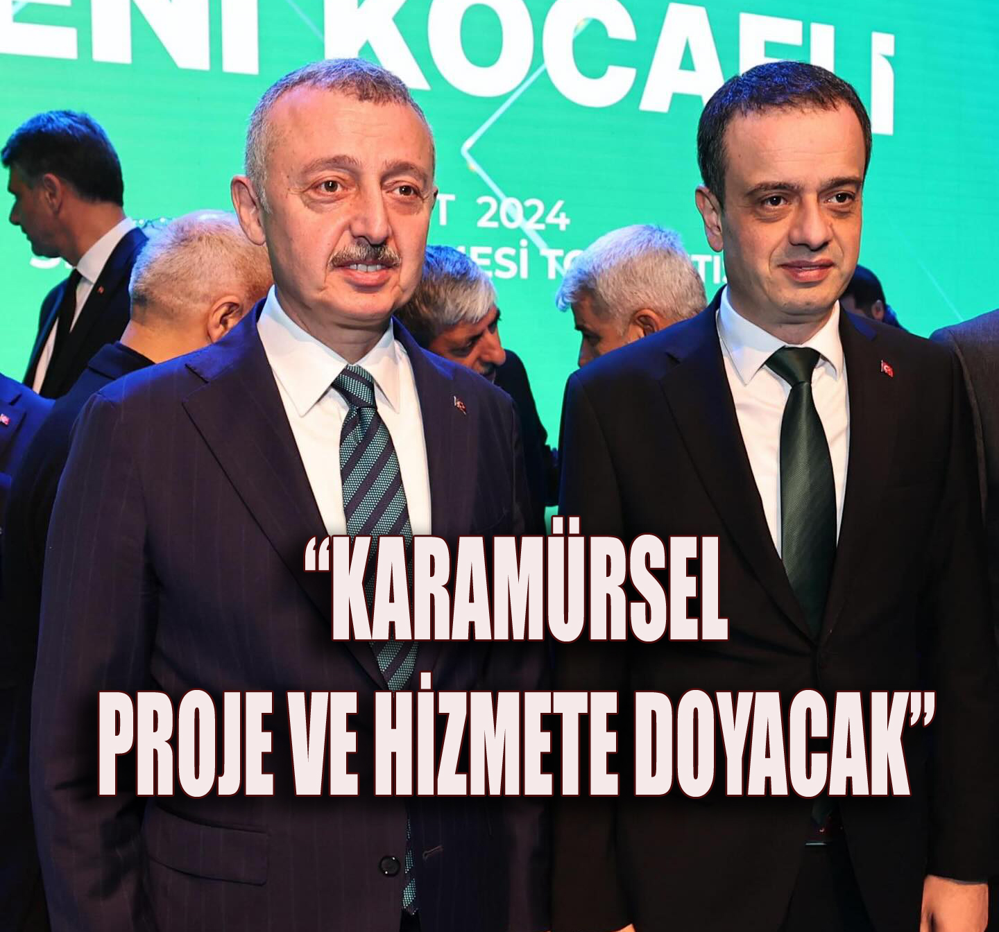 ÇETİNKAYA VE BÜYÜKAKIN EL ELE ‘KARAMÜRSEL İÇİN YENİ PROJELERE’