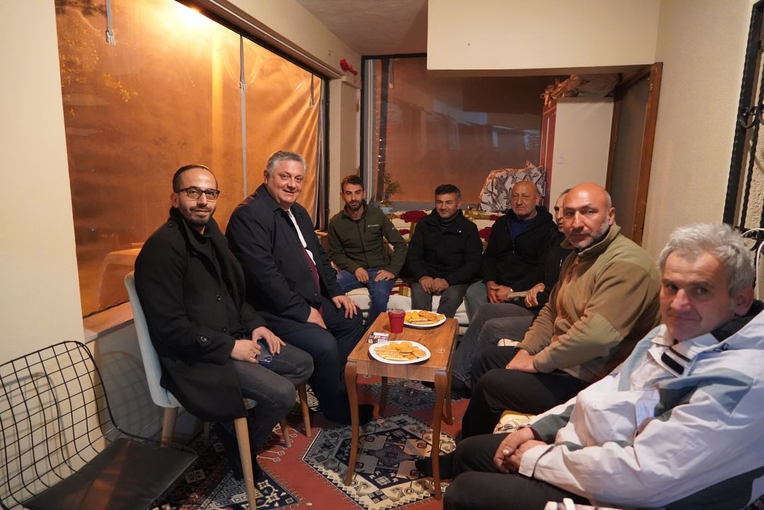 GÜREL “ÇAT KAPI ZİYARETLERE” DEVAM EDİYOR