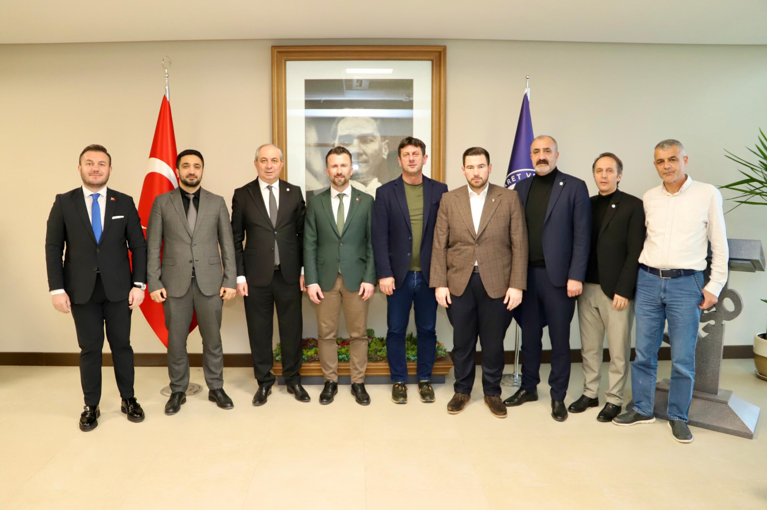 AK PARTİ ÇİFTLİKKÖY’DEN YTSO’YA ZİYARET