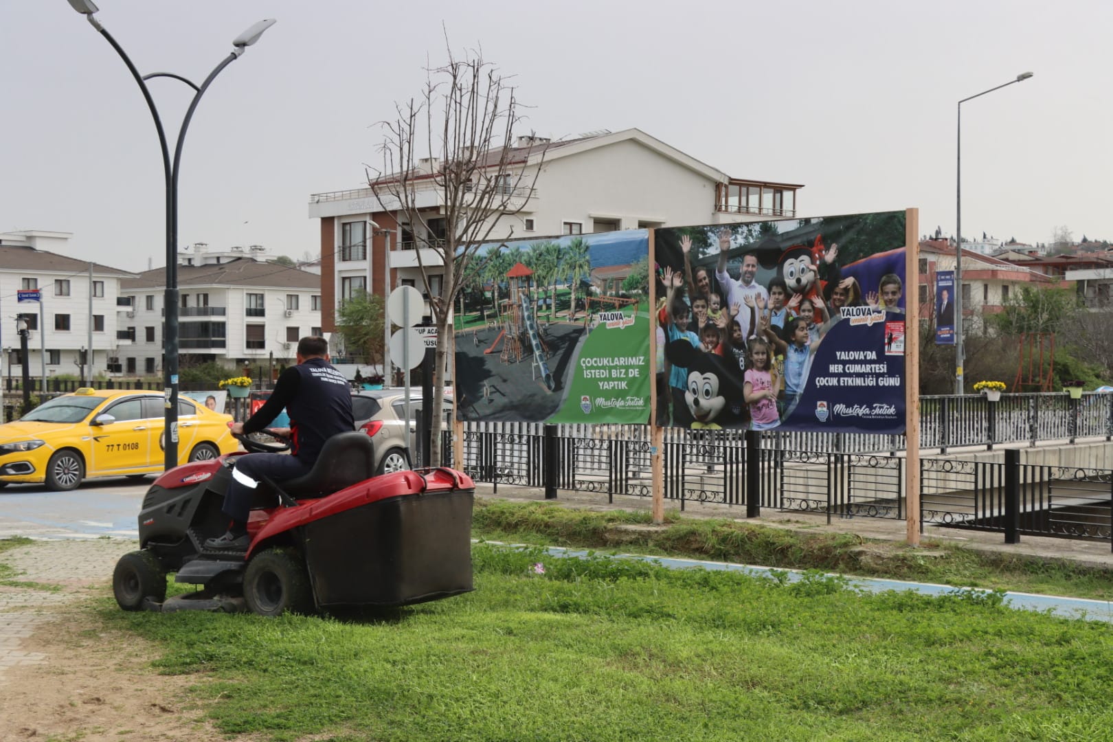 BİSİKLET VE YÜRÜYÜŞ YOLLARINA BAHAR BAKIMI