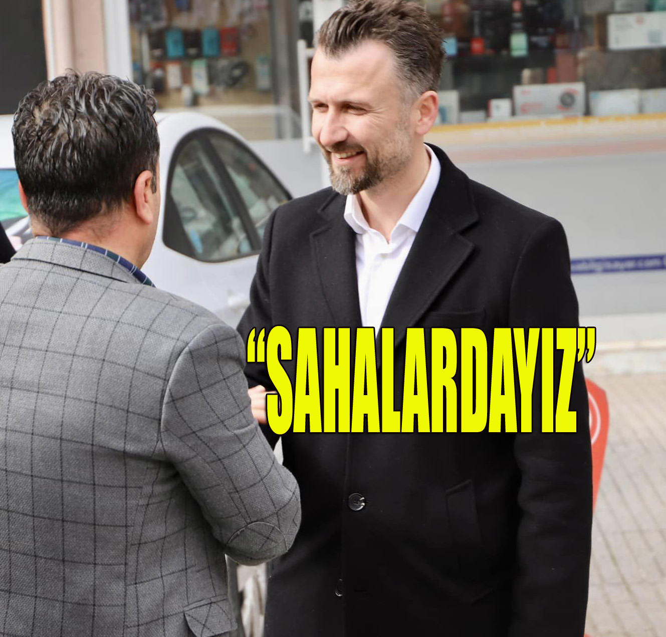 HACI, ESNAFLARLA BİR ARAYA GELMEYE DEVAM EDİYOR