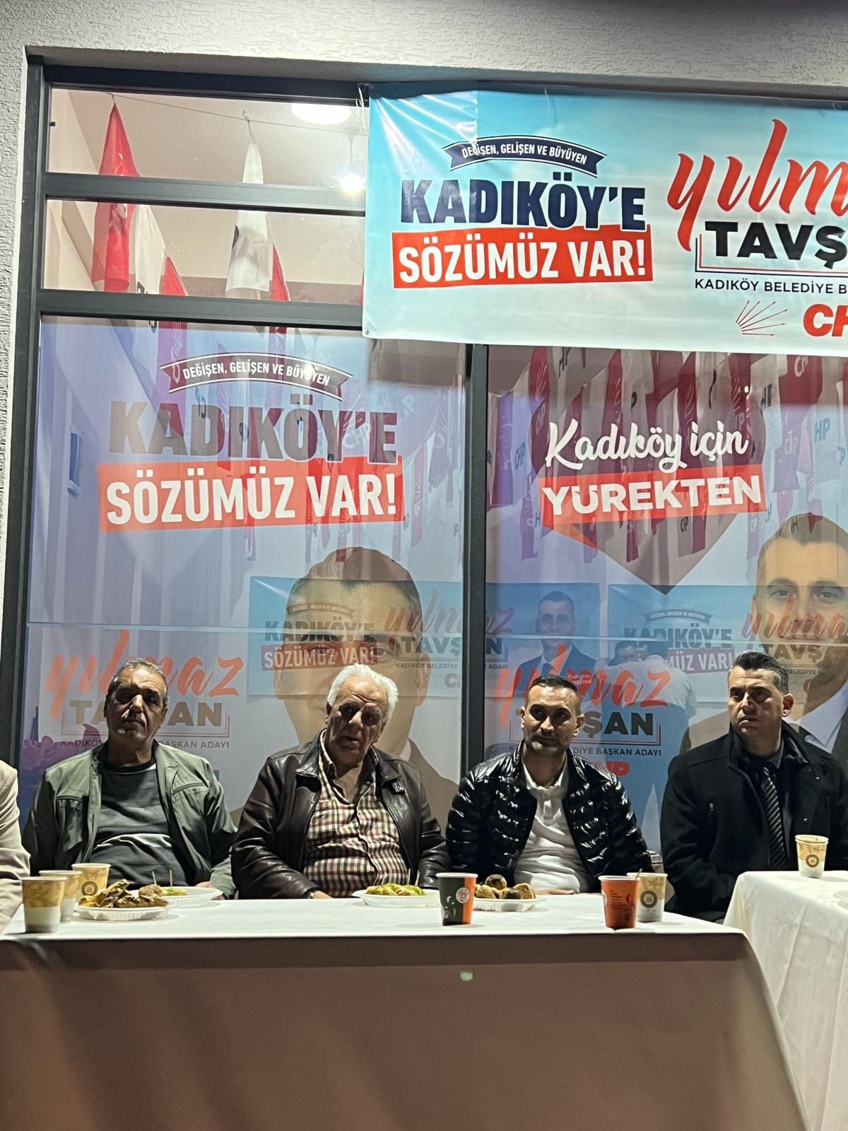 ORUÇ VE YÖNETİMİ BAŞKAN ADAYI TAVŞAN’I ZİYARET ETTİ