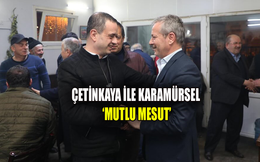 ÇETİNKAYA ÇALIŞMALARINDA HIZ KESMİYOR