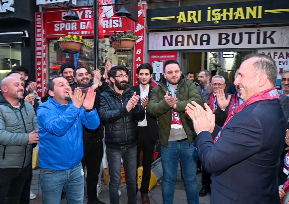 BAŞKAN TUTUK TRABZONSPOR’LULARIN MİSAFİRİ OLDU