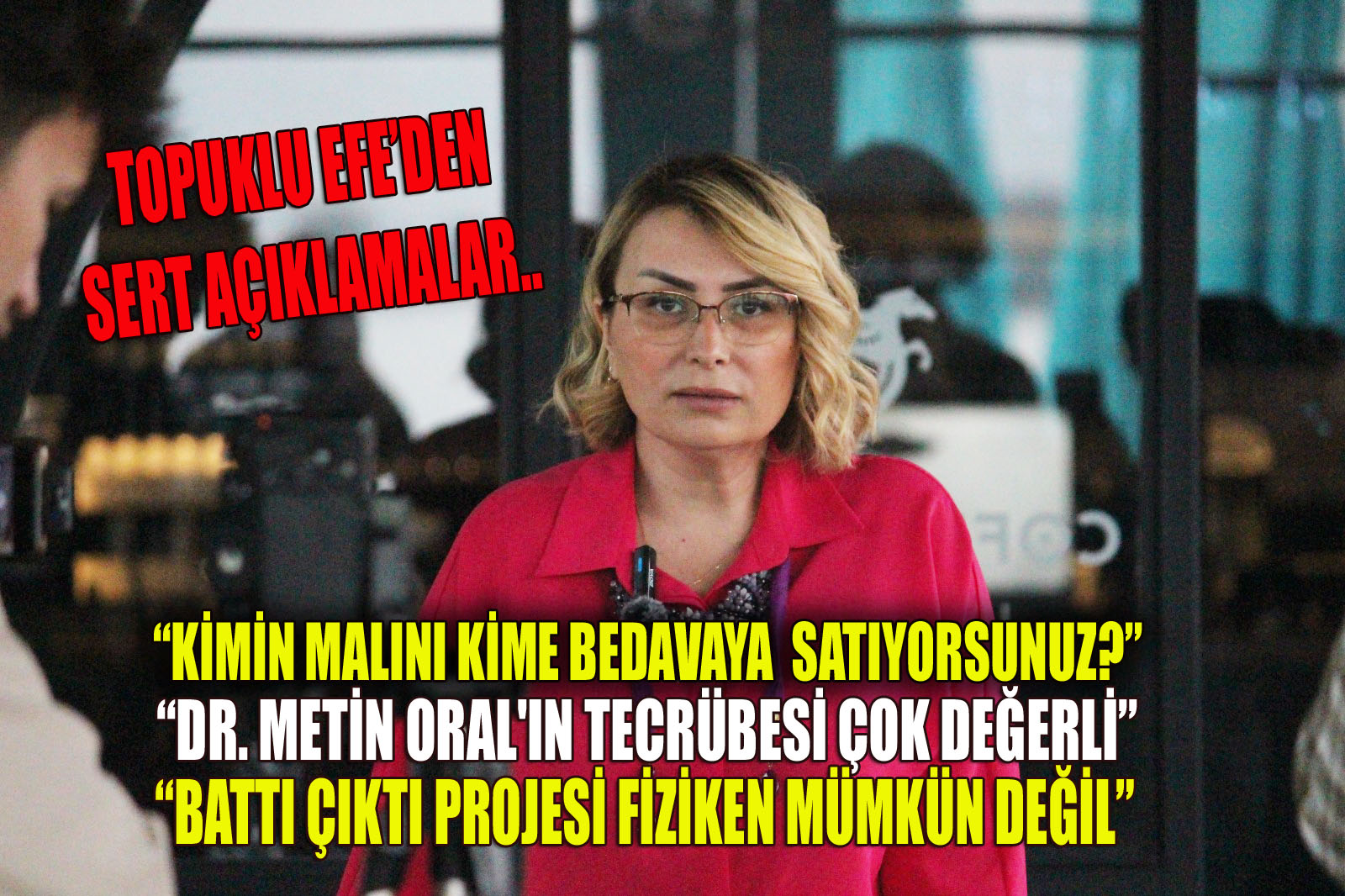 FAZLACA “DÜZENİ BOZMAYA DEĞİL, DEVAM ETTİRMEYE GELİYORUM”