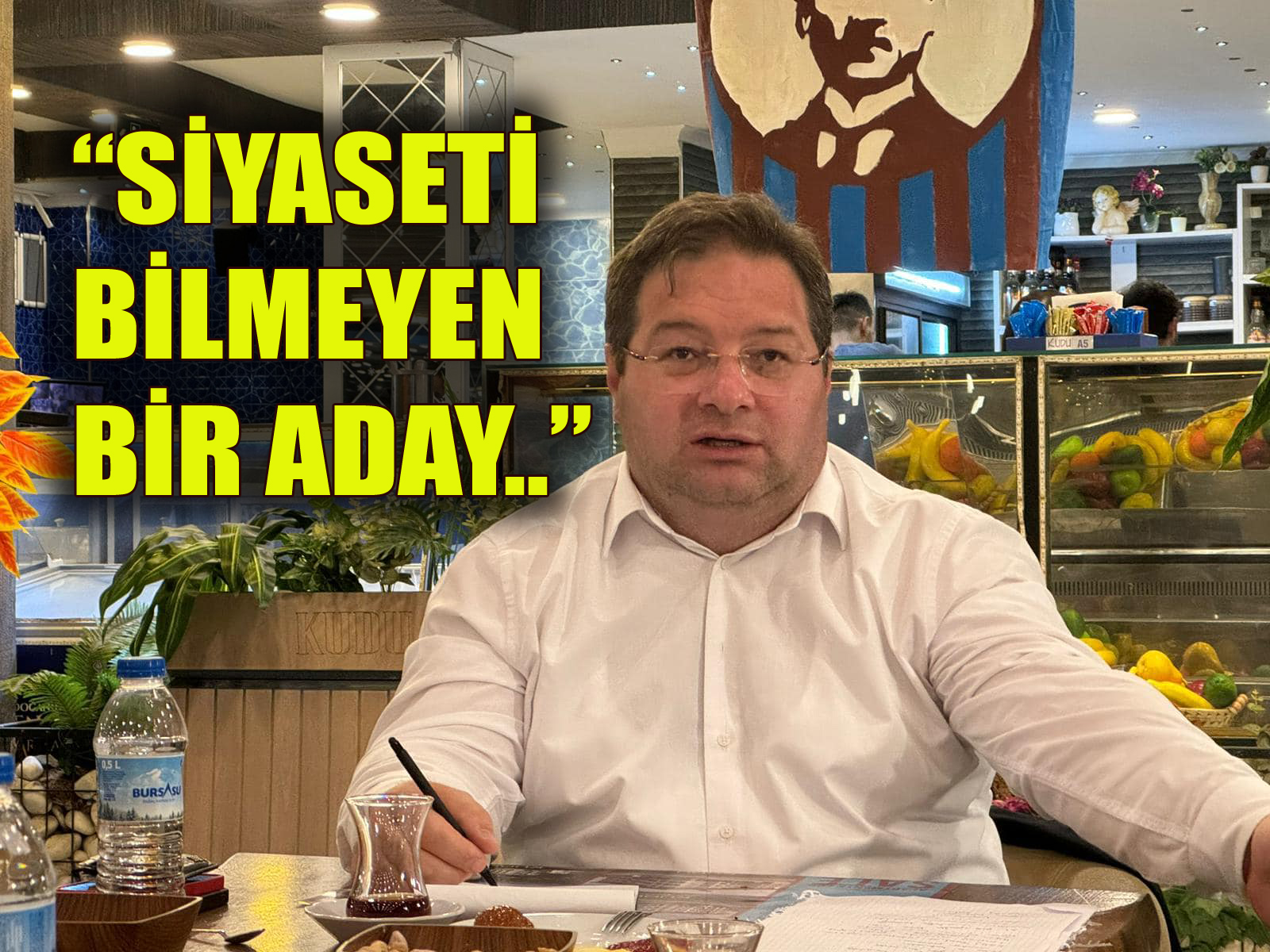 AYDIN:“PARTİ ÜYELİĞİ BİLE ŞÜPHELİ OLANLARLA SEÇİME GİDİLDİ”