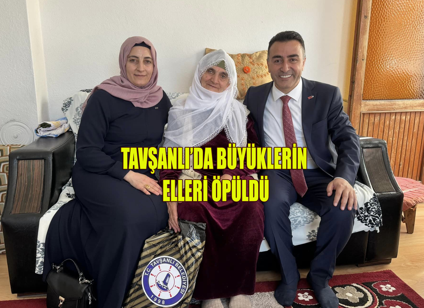 BAŞKAN KAÇAR BELDE BÜYÜKLERİNİ ZİYARET ETTİ