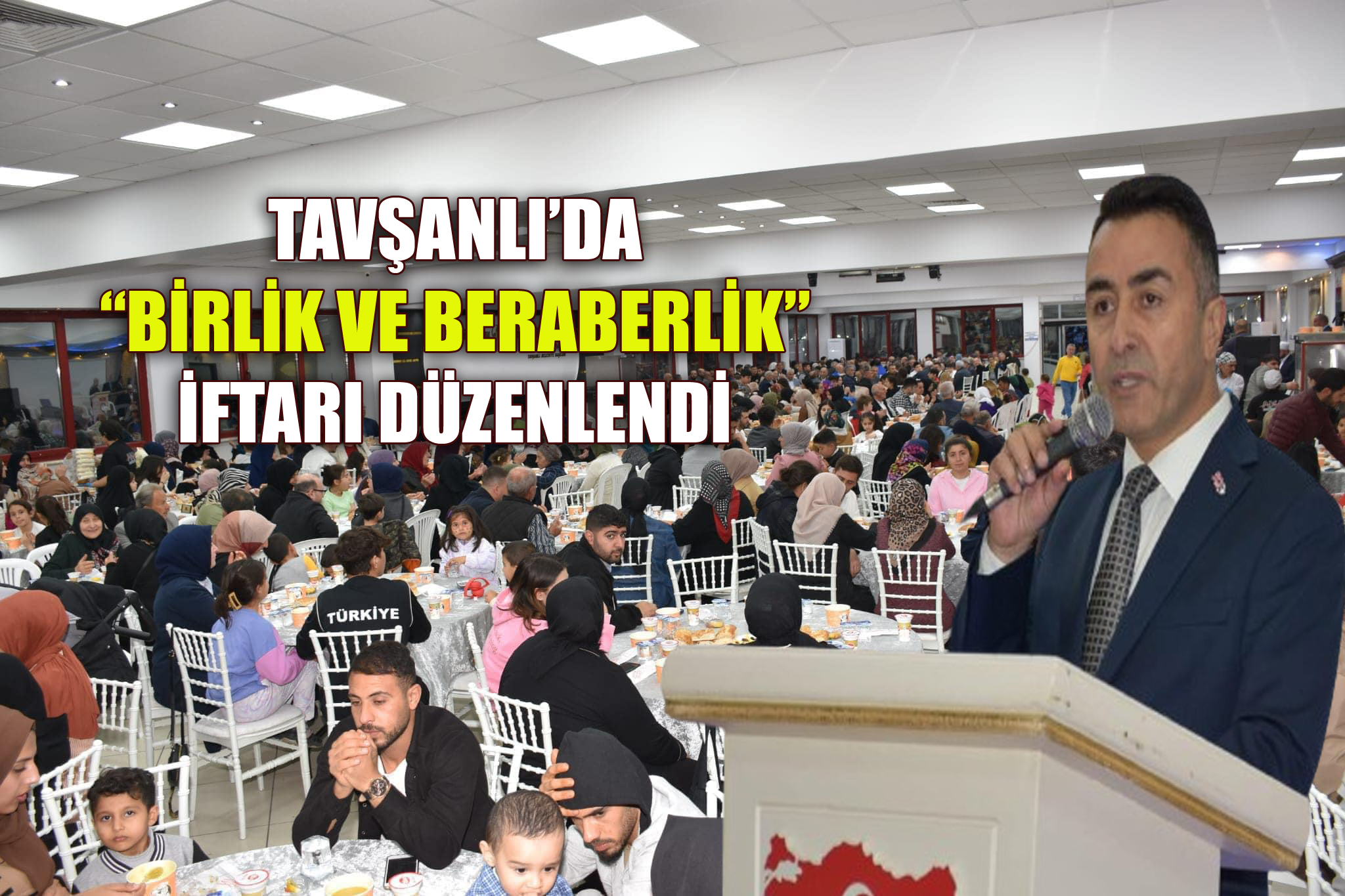 BAŞKAN KAÇAR, BELDE HALKINA TEŞEKKÜR ETTİ