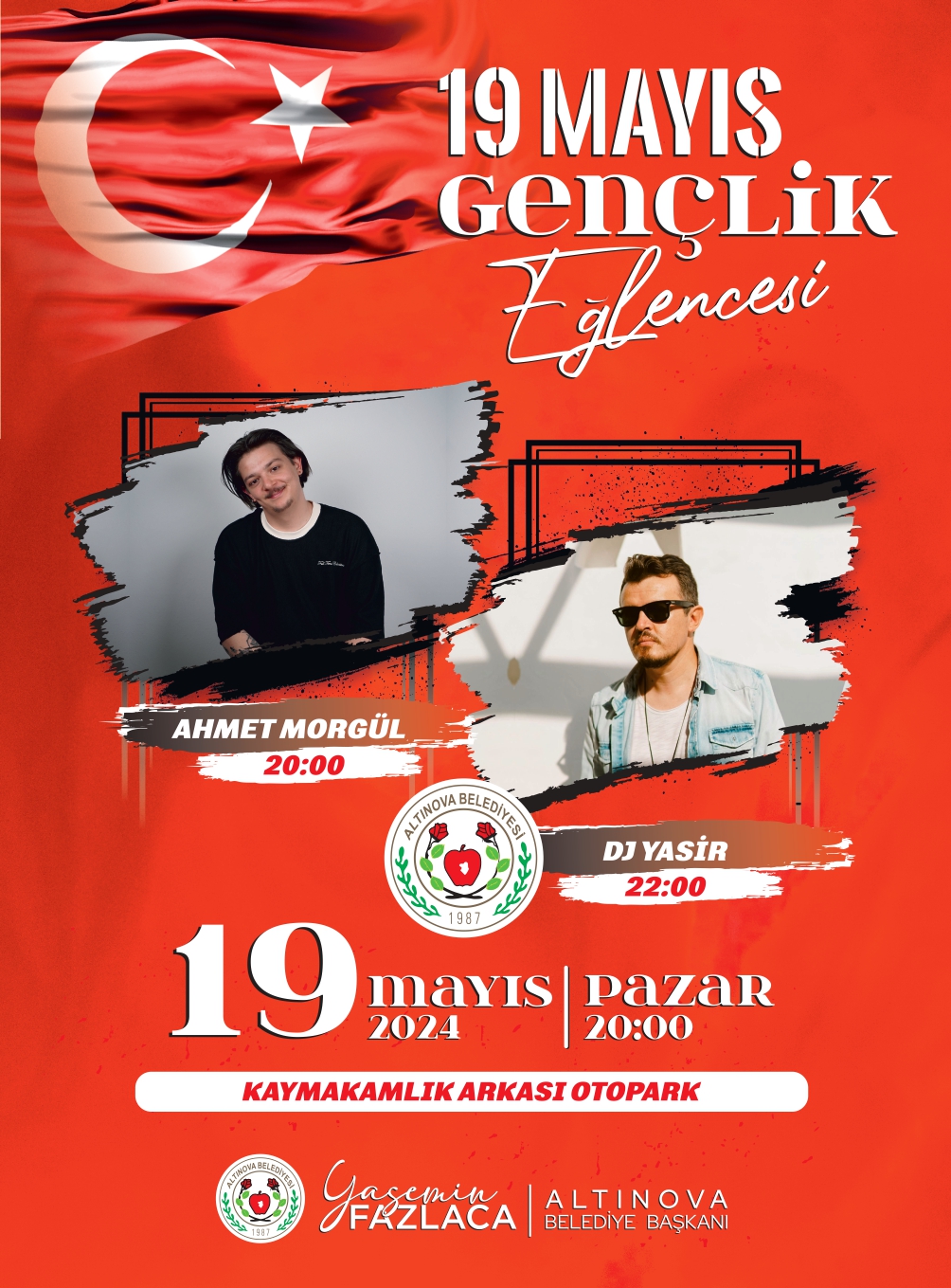 BAŞKAN FAZLACA’DAN ‘GENÇLİK FESTİVALİNE’ DAVET