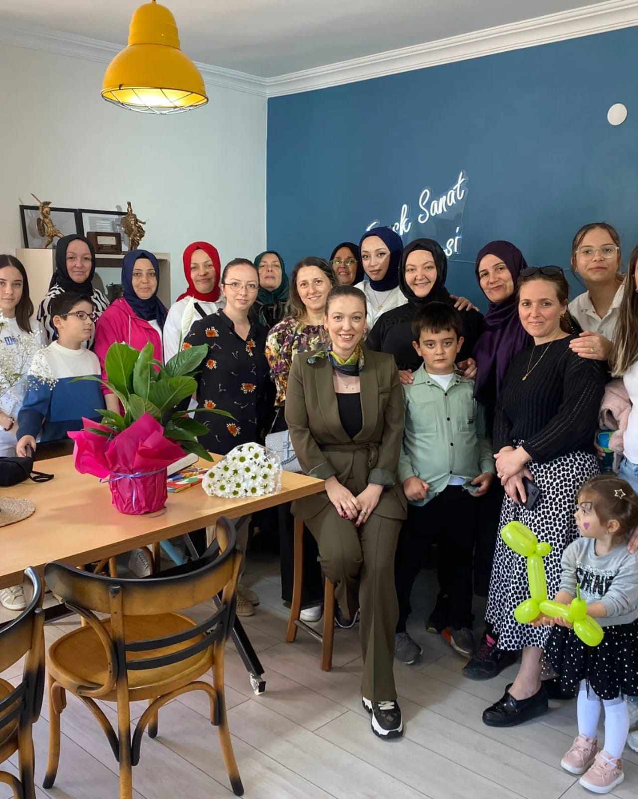 “FRESK SANAT ATÖLYESİ” AÇILDI