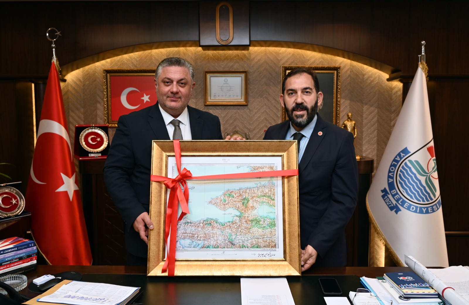 SOYGÜZEL’DEN BAŞKAN GÜREL’E ZİYARET