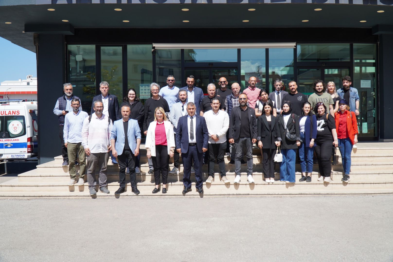 BAŞKAN FAZLACA, BASIN MENSUPLARIYLA KAHVALTIDA BULUŞTU..