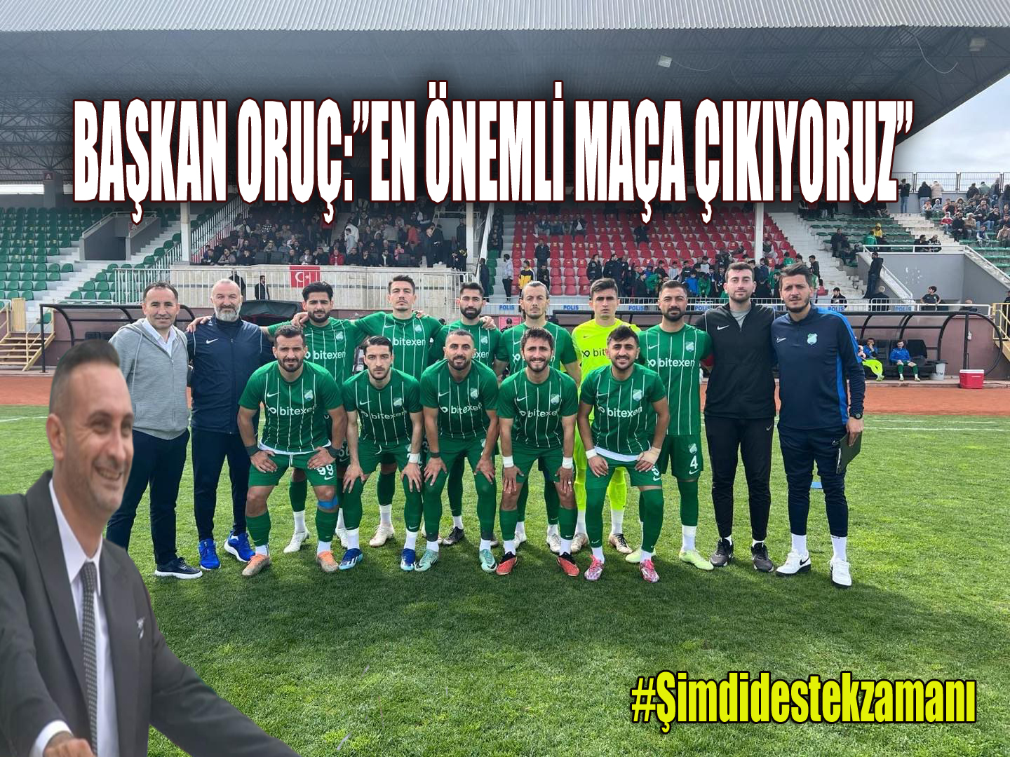 ŞİMDİ SIRA YALOVA YEŞİLOVA SPOR’DA..