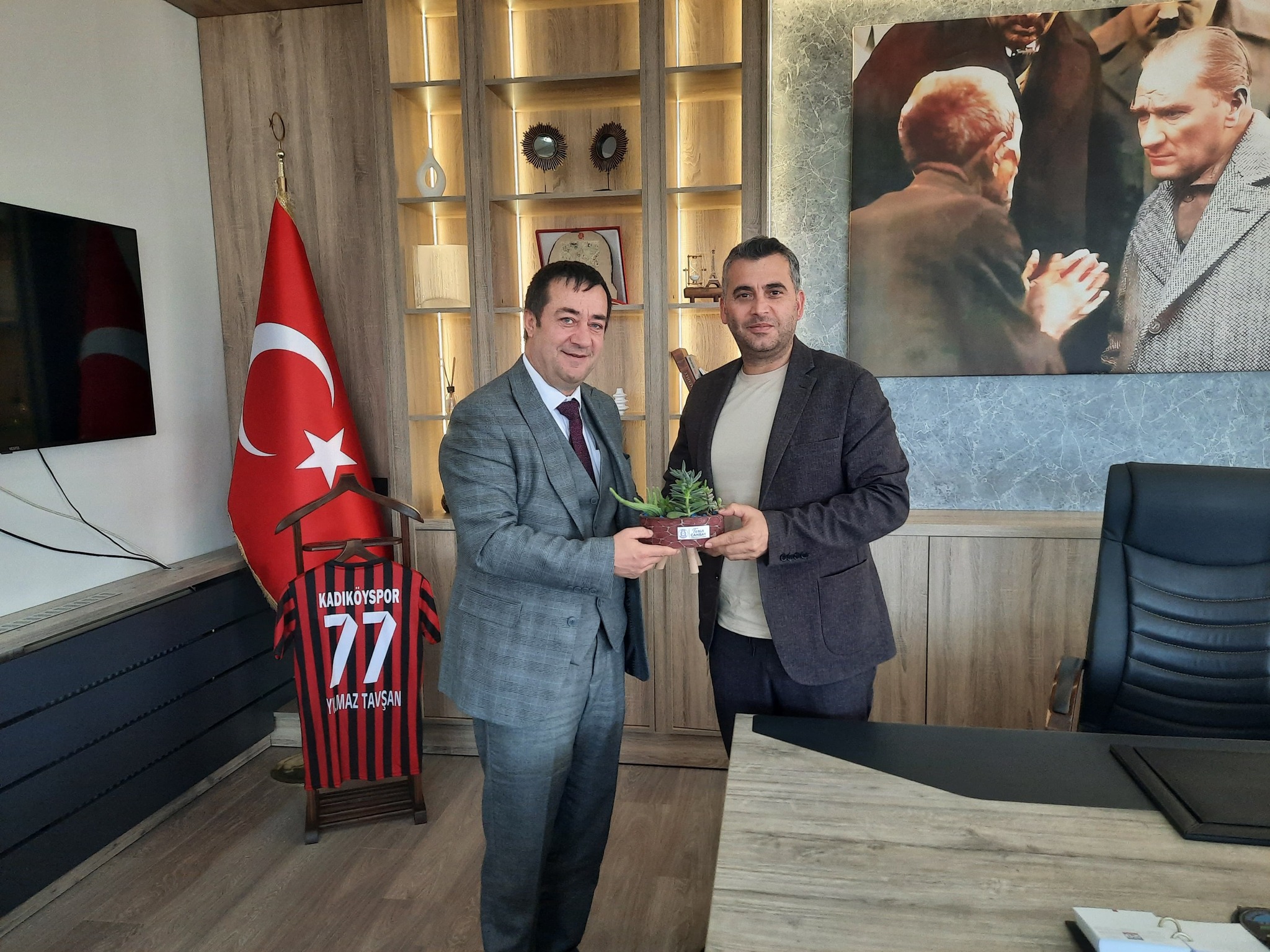 CANBAY’DAN, BELEDİYE BAŞKANLARINA ZİYARET