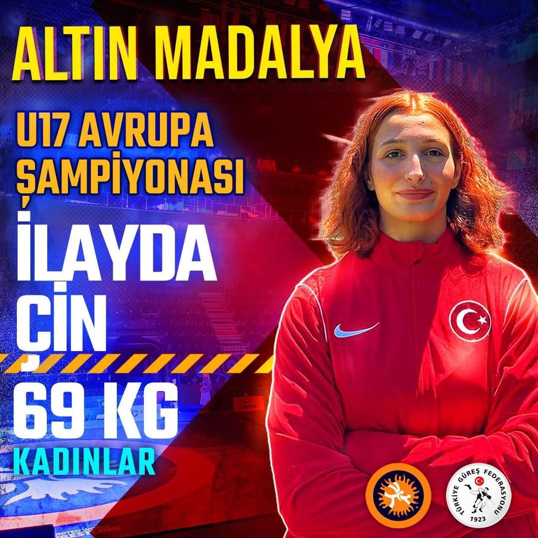 SUBAŞI’LI İLAYDA ÇİN, AVRUPA ŞAMPİYONU OLDU!