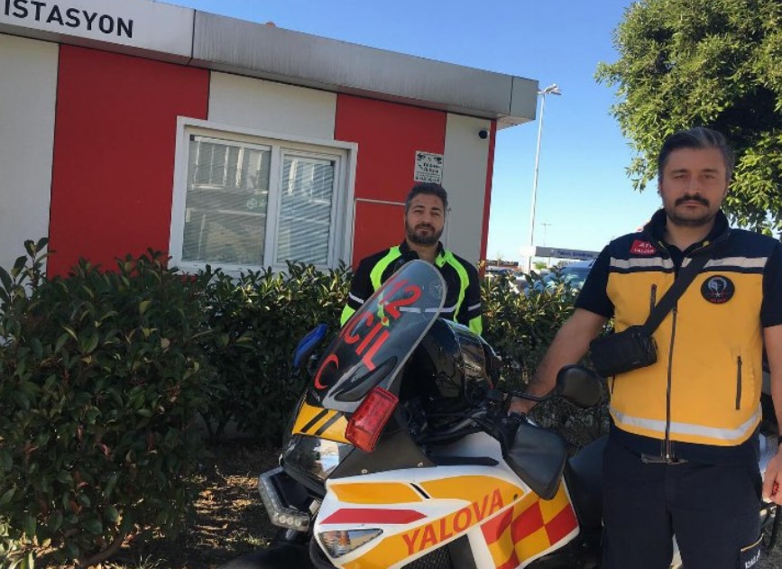YALOVA’DA ‘MOTOSİKLET AMBULANS’ CAN KURTARACAK
