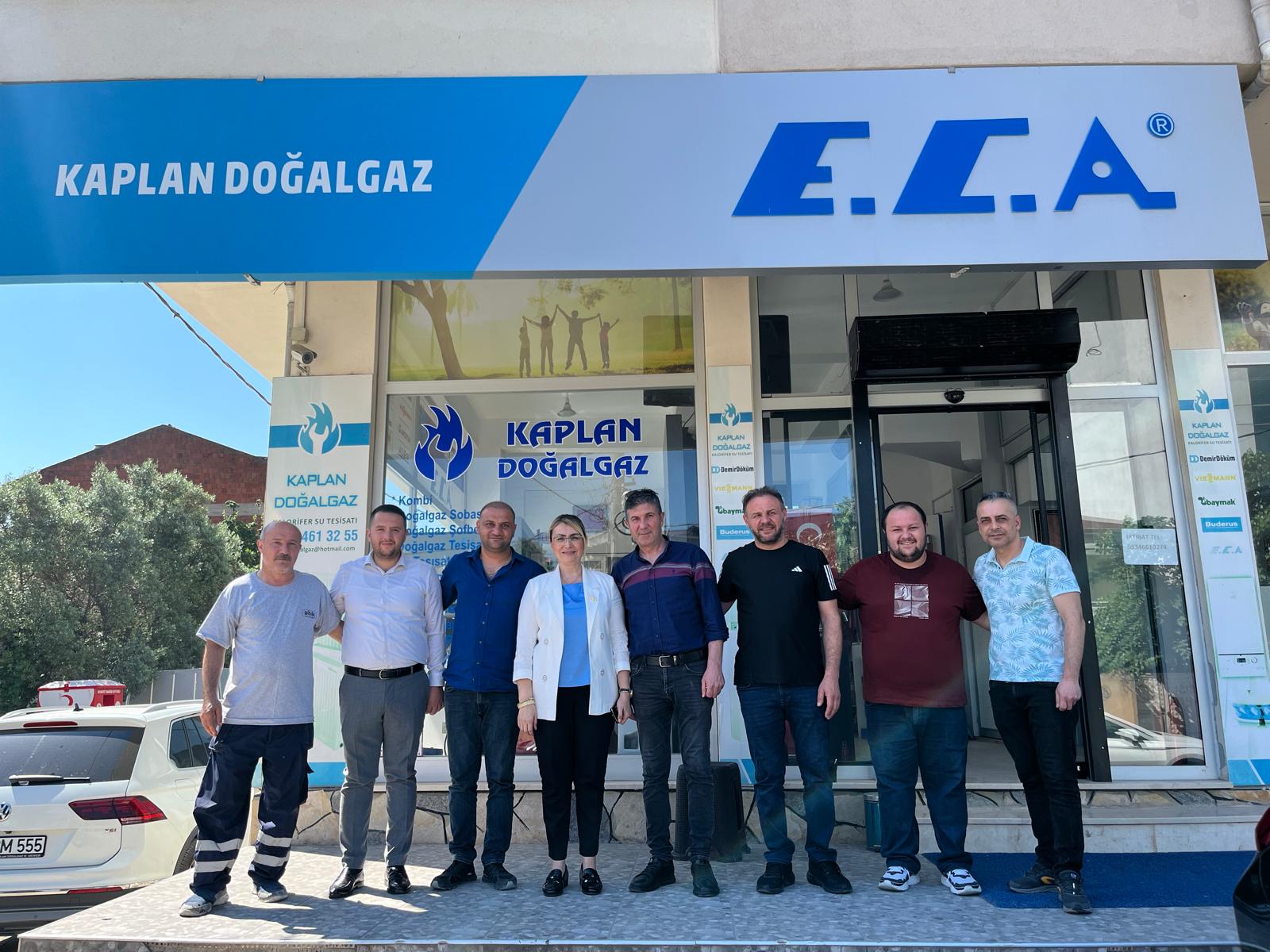 FAZLACA İLÇE ESNAFLARINI ZİYARET EDEREK SORUN VE TALEPLERİ YERİNDE DİNLİYOR