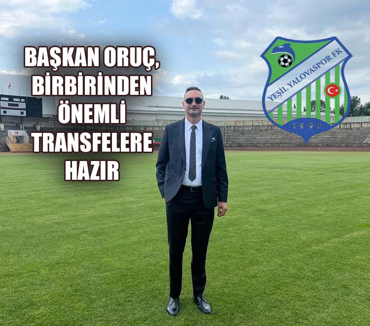 BAŞKAN ORUÇ, ÇITAYI YÜKSELTTİ!