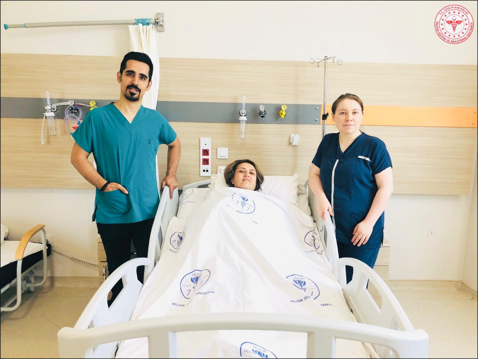 YALOVA EĞİTİM VE ARAŞTIRMA HASTANESİNDE BİR İLK DAHA