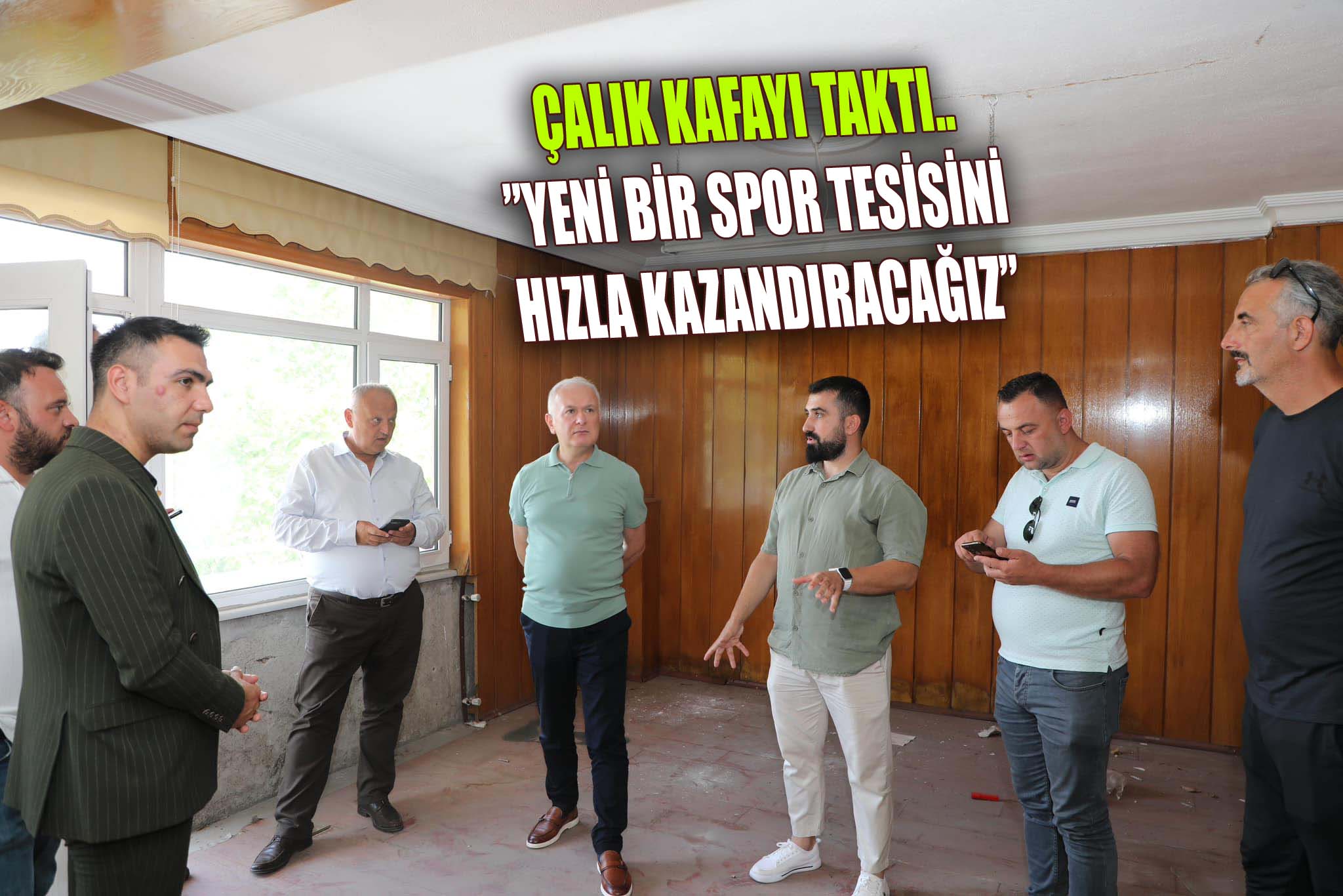 ÇALIK:”KARAMÜRSEL SPOR SAHİPSİZ DEĞİLDİR”