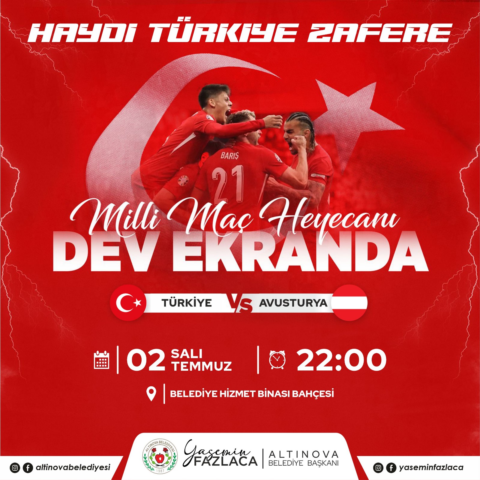 FAZLACA, İLÇE HALKINI ÖNEMLİ MAÇA DAVET ETTİ