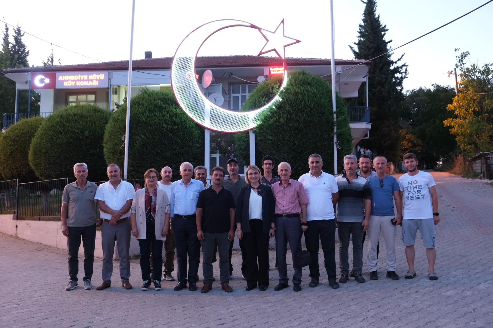 FAZLACA, KÖY ZİYARETLERİNE DEVAM EDİYOR