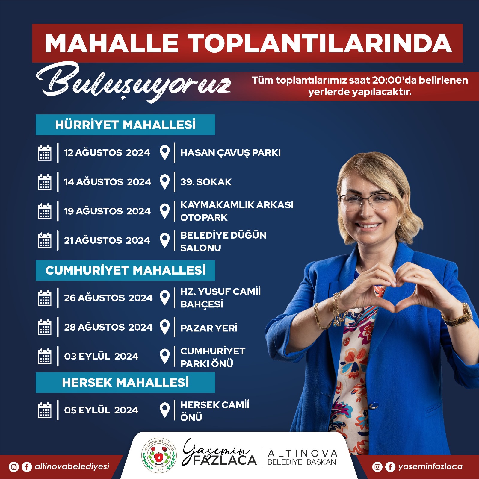 BAŞKAN FAZLACA, MAHALLE TOPLANTILARINA BAŞLIYOR