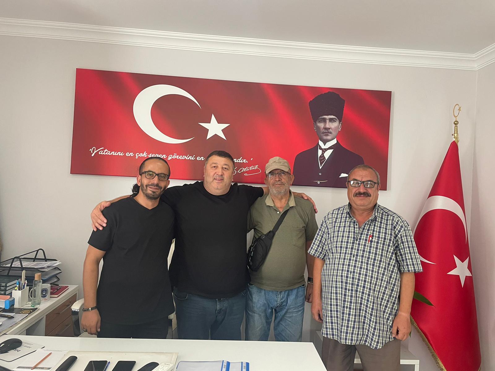 TAŞTAN, ZİYARETLERE DEVAM EDİYOR